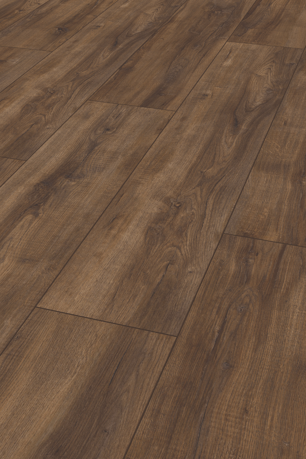 Laminatboden Eiche Dark Coffee im Detail
