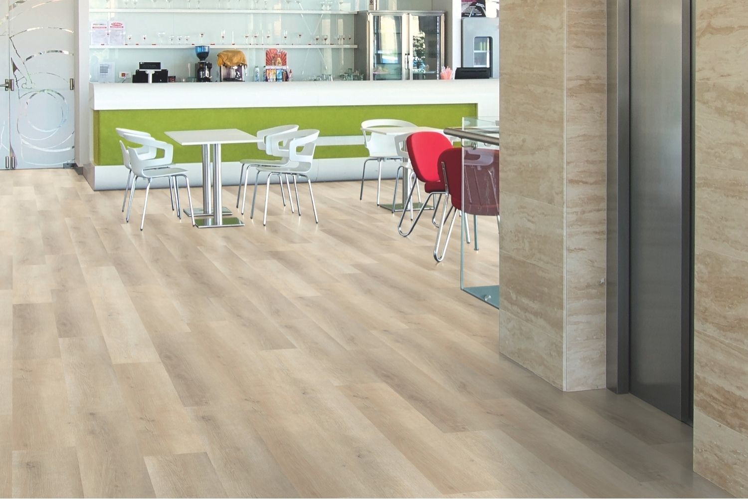Vinylboden eiche softbeige